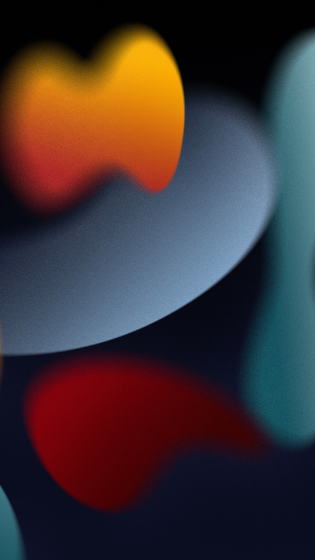 Обои iOS 15, Official Stock Wallpaper, Original Quality (WWDC21 – Dark) в разрешении 1080x1920