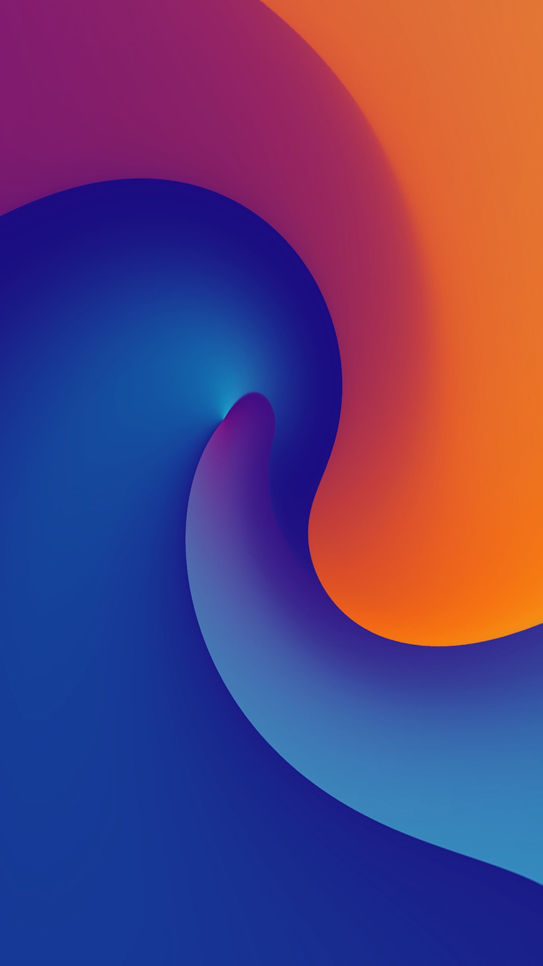 Обои ios, круг, электрик, склон, узор в разрешении 1080x1920