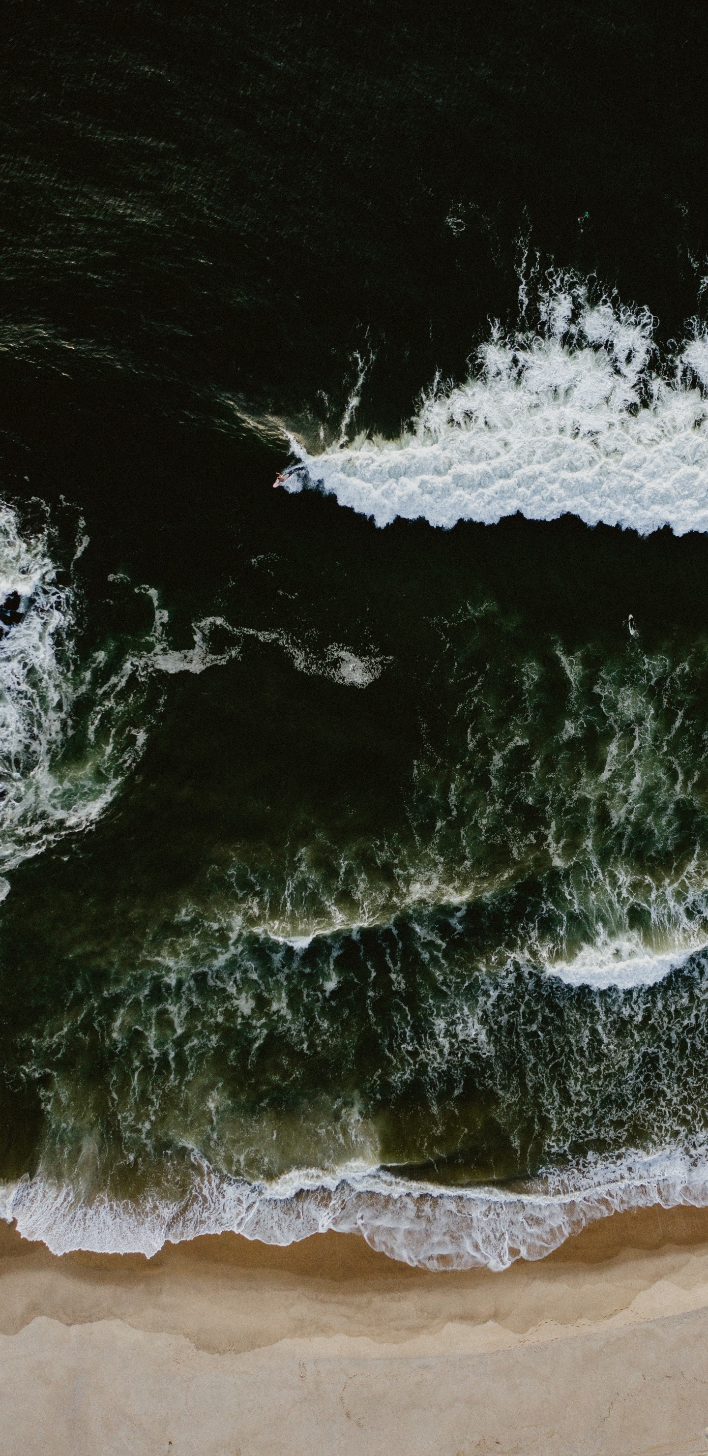 Обои море, побережье, вода, океан, КГД в разрешении 1440x2960