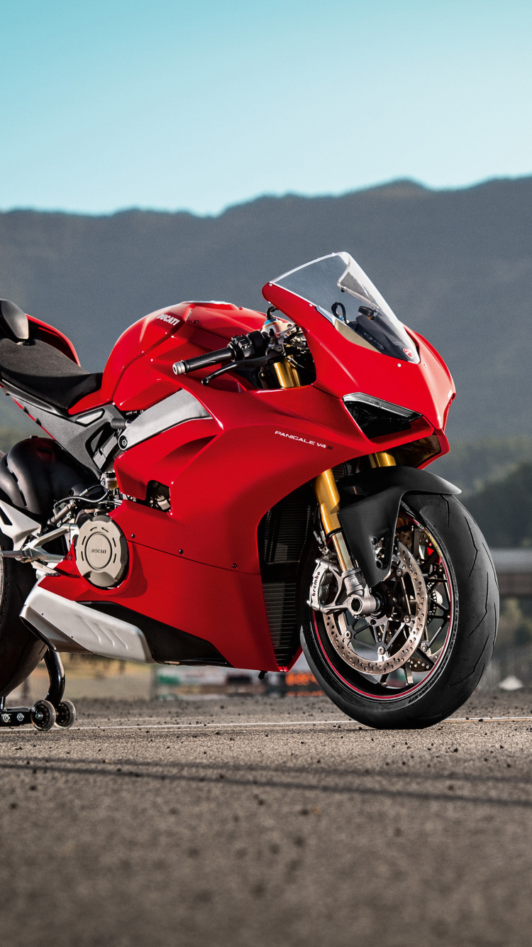 Обои ducati panigale, дукати 1299, ducati, мотоцикл, дукати 1199 в разрешении 750x1334