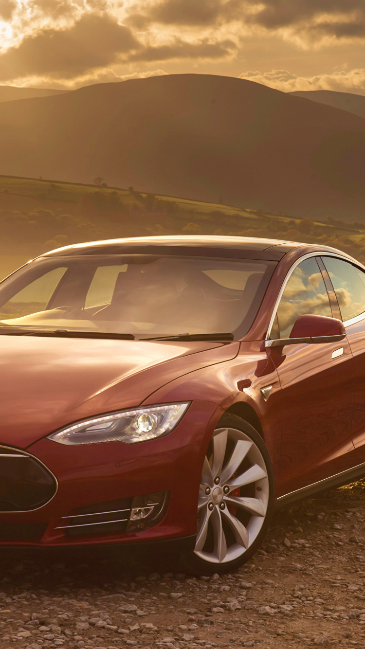 Обои Tesla Model S, Тесла Модель 2014 Года С, Tesla Model 3, Tesla Model X, авто в разрешении 750x1334