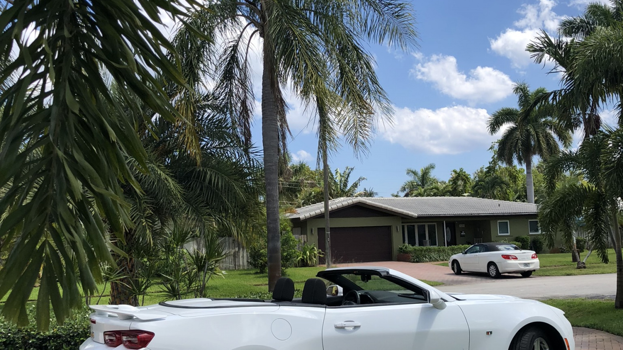 Обои Шевроле камаро, Шевроле, Майами, Кабриолет, Король в разрешении 1280x720