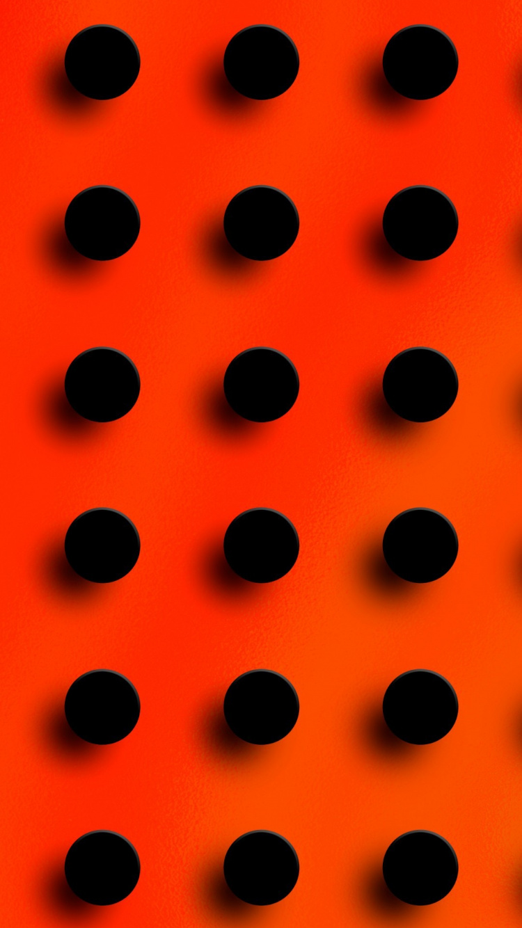 Обои Оранжевый цвет, согоу, дизайн, круг, арт в разрешении 750x1334
