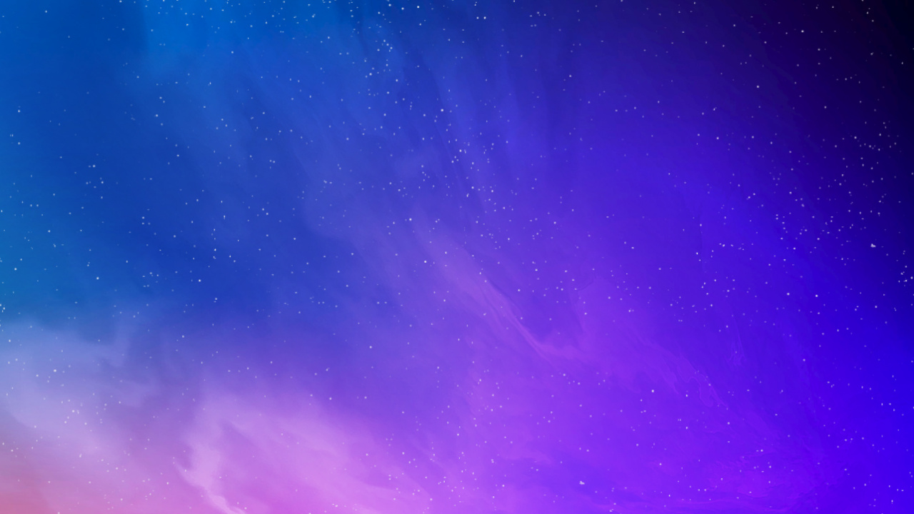 Обои атмосфера, космос, космическое пространство, лазурный, пурпур в разрешении 1280x720