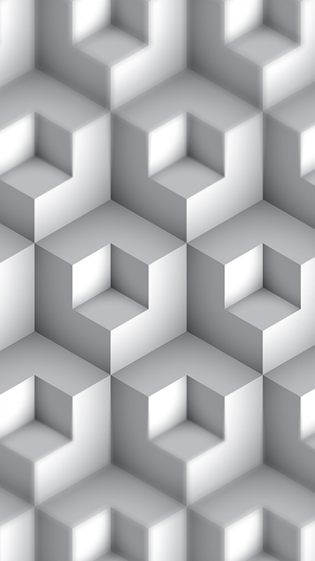 Обои 3d коробка, куб, Нексус 5, трех мерное пространство, прямоугольник в разрешении 1080x1920