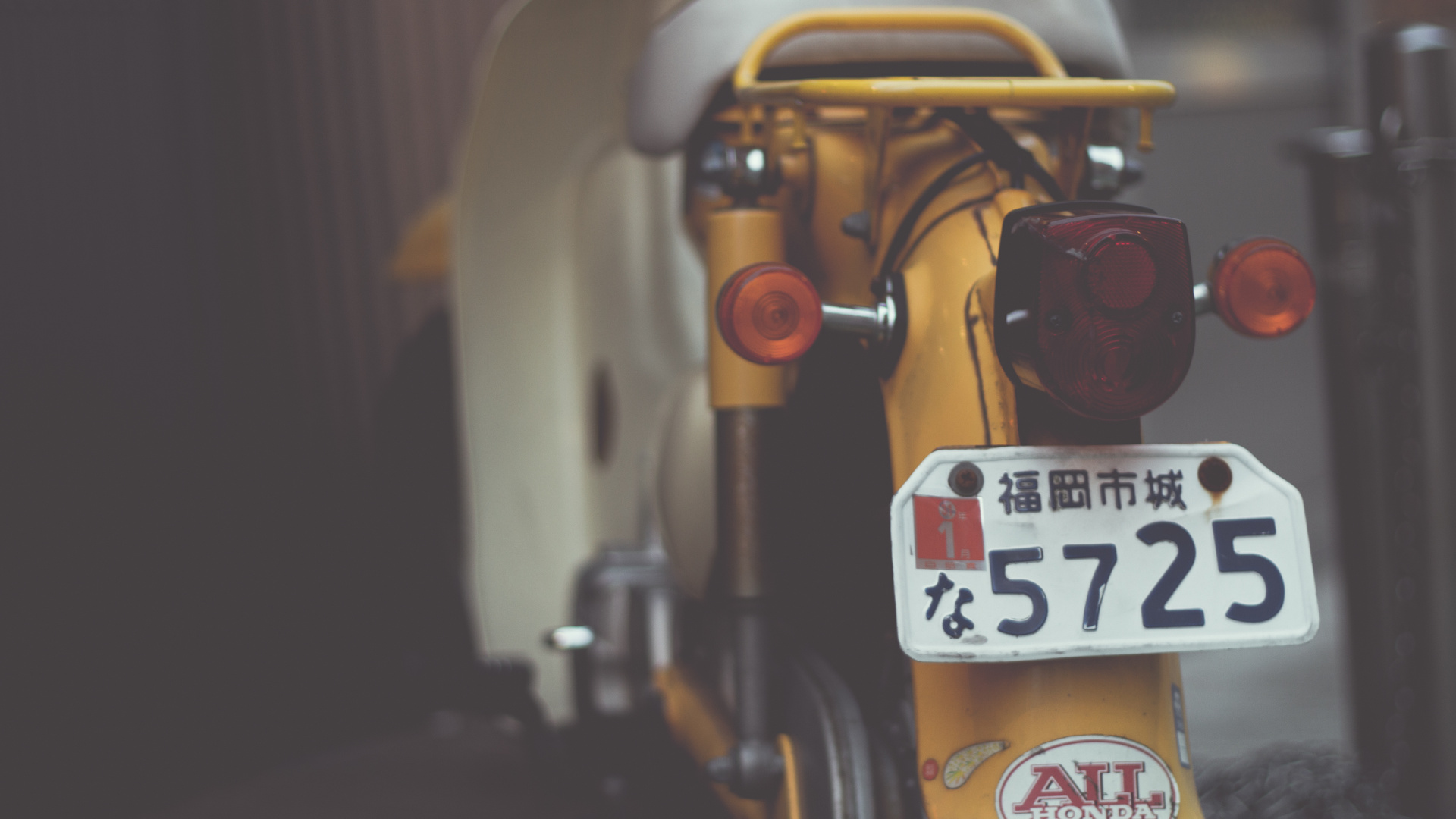 Обои Скутер, мотоцикл, авто, мопед, вымышленный персонаж в разрешении 1920x1080