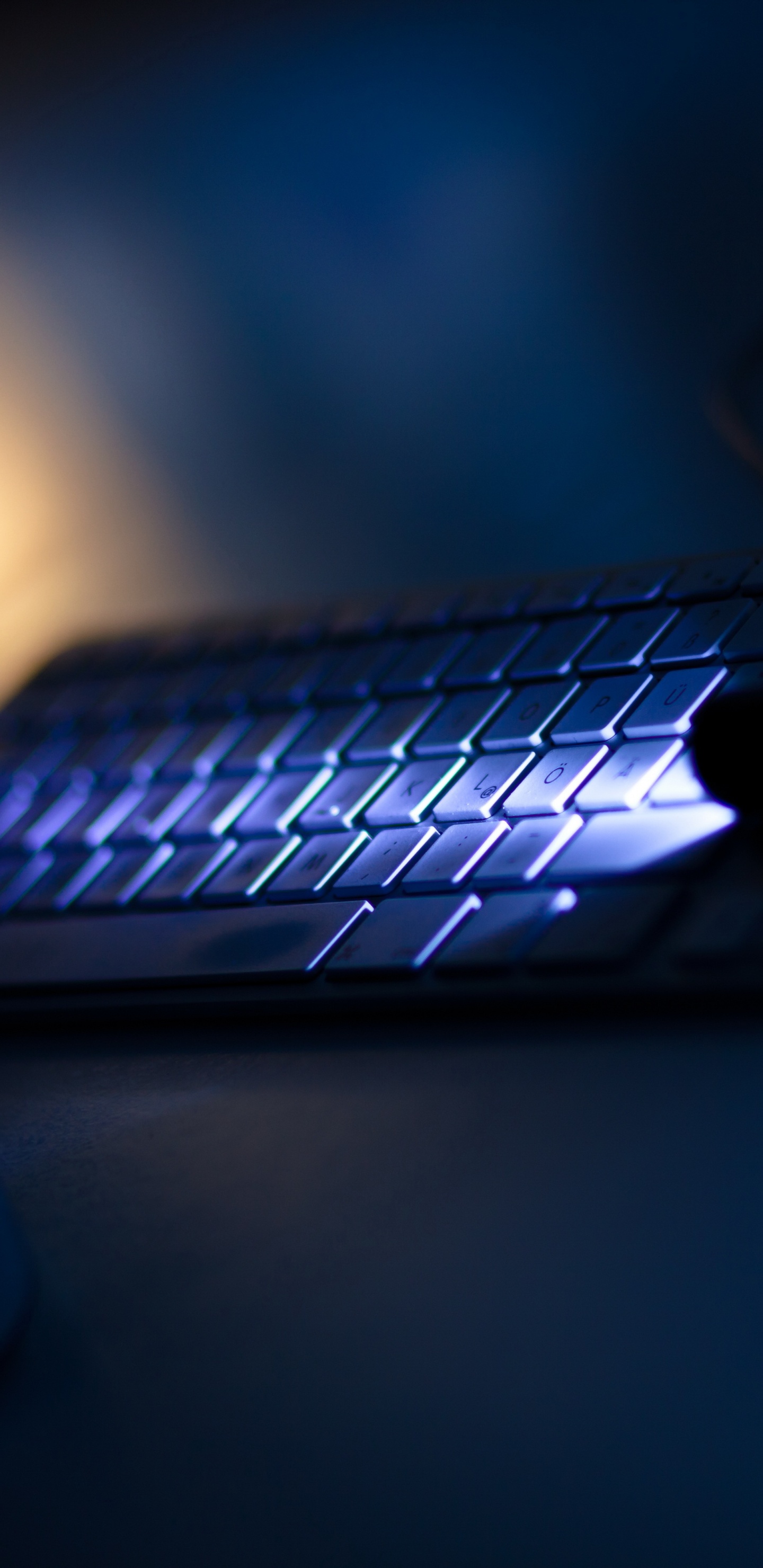 Обои свет, ночь, освещение, тапета по Z komputerem, технология в разрешении 1440x2960