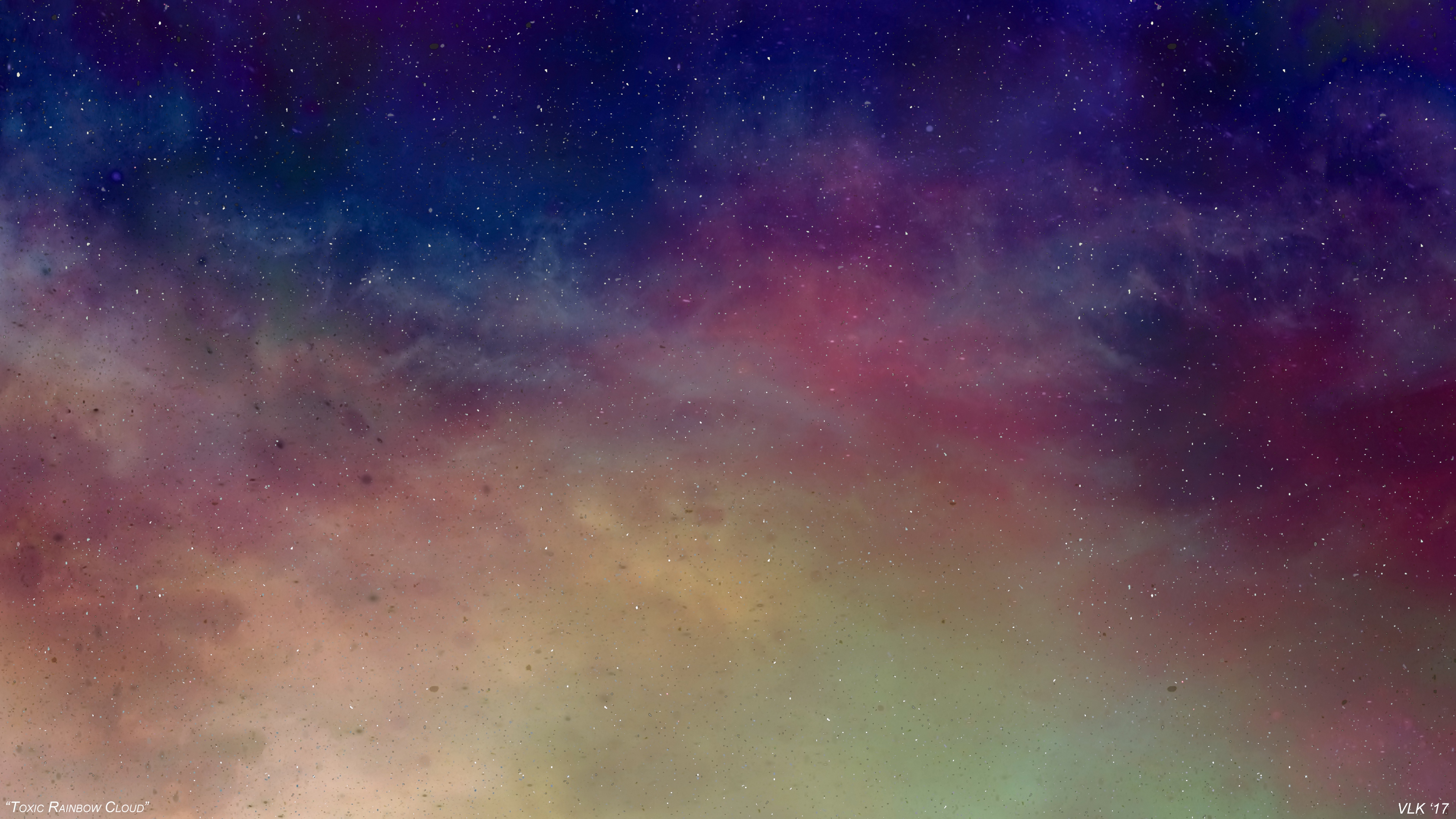 Обои туманность, облако, космос, Аврора, небесное явление в разрешении 3840x2160