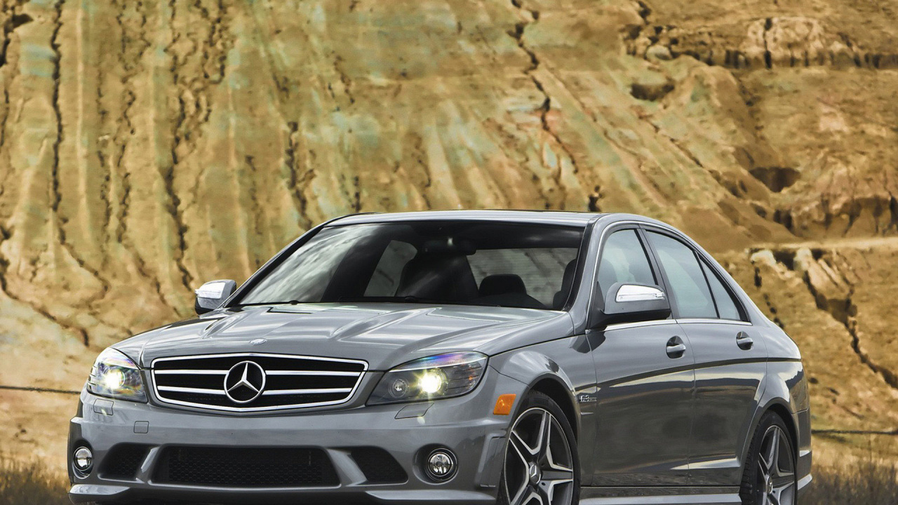 Обои с 63 АМГ 2011, авто, 2010 Мерседес-Бенц С63 АМГ, седан, обод в разрешении 1280x720