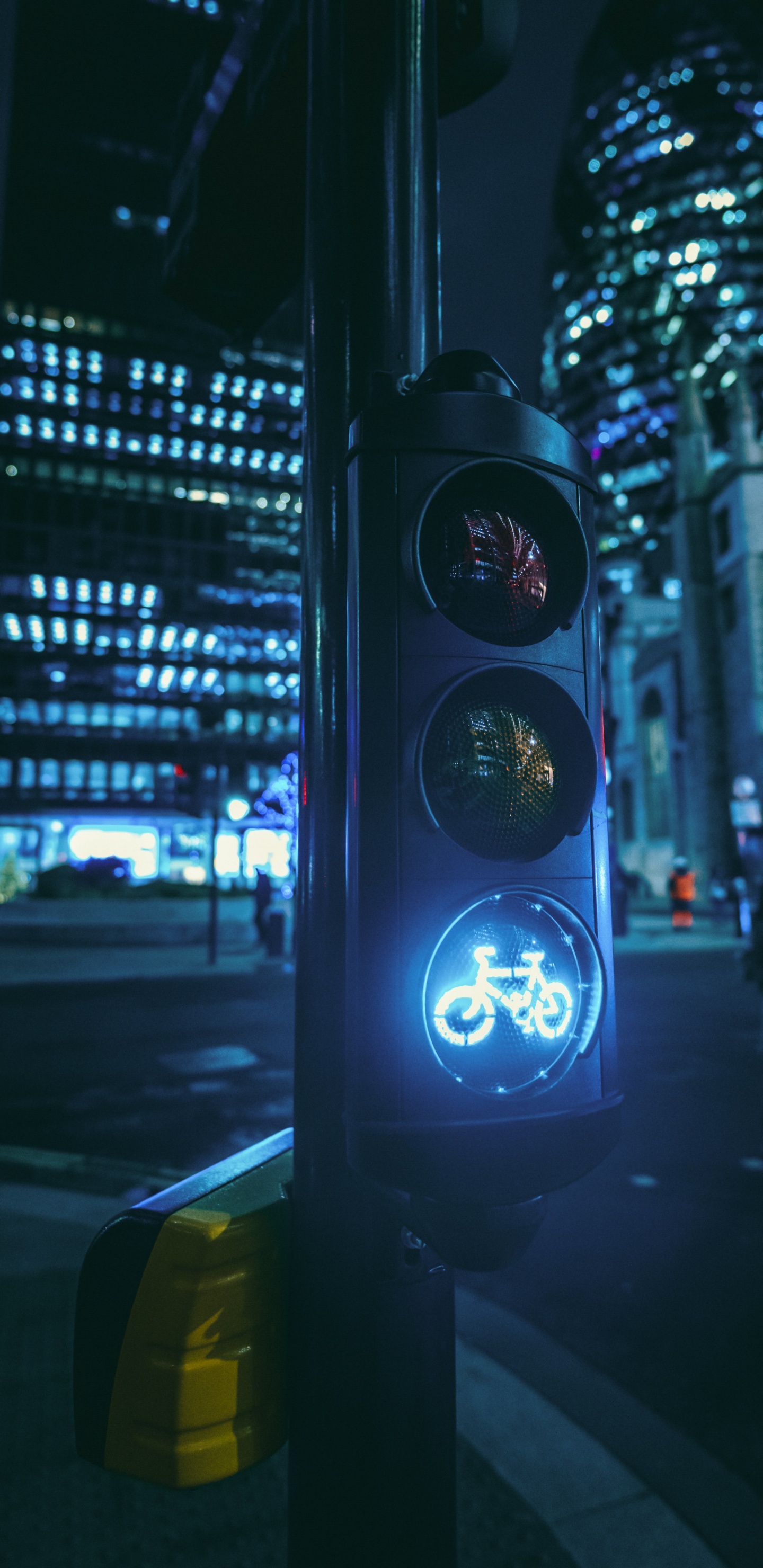 Обои свет, автомобильное освещение, светофор, электричество, фара в разрешении 1440x2960