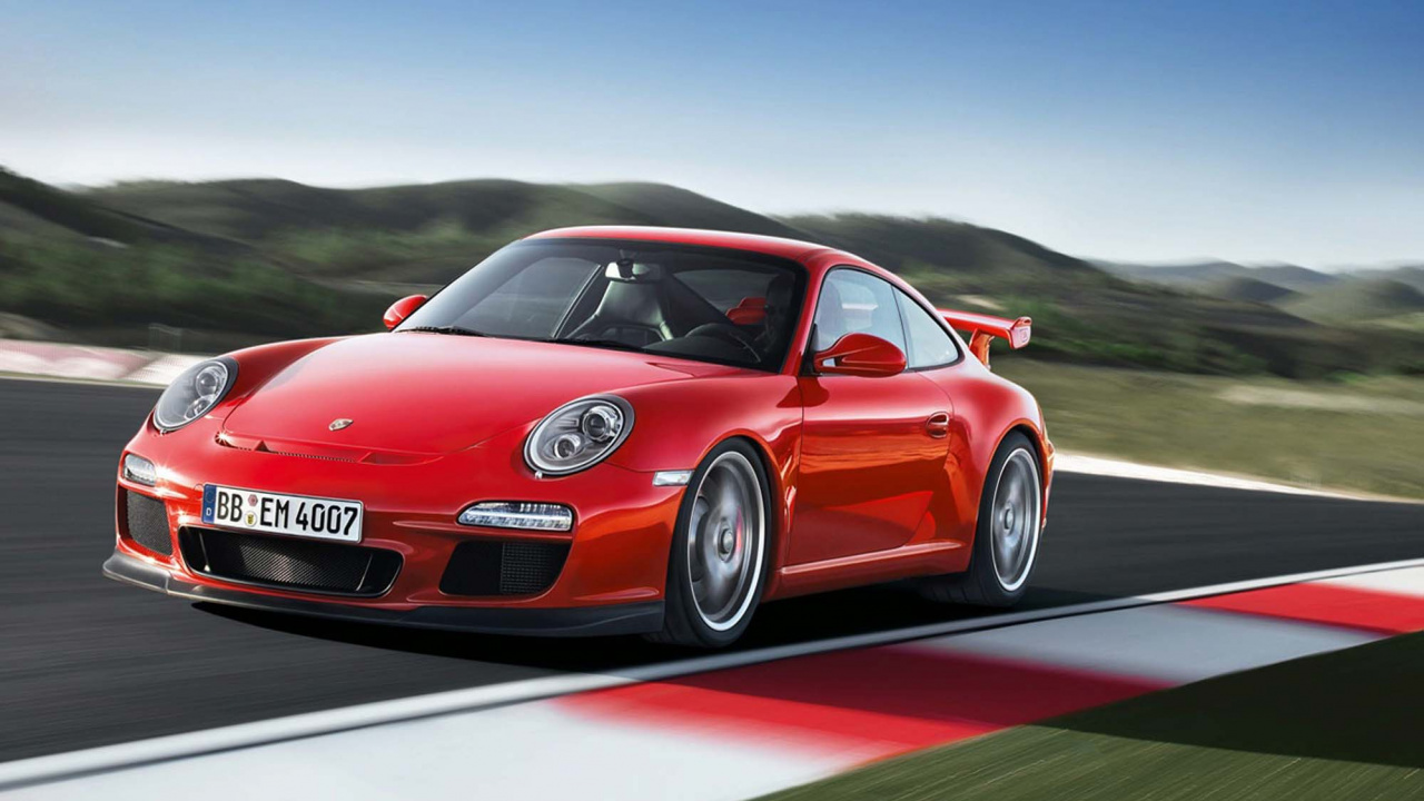 Обои Порше, 2010 Porsche 911 GT3, авто, суперкар, спорткар в разрешении 1280x720