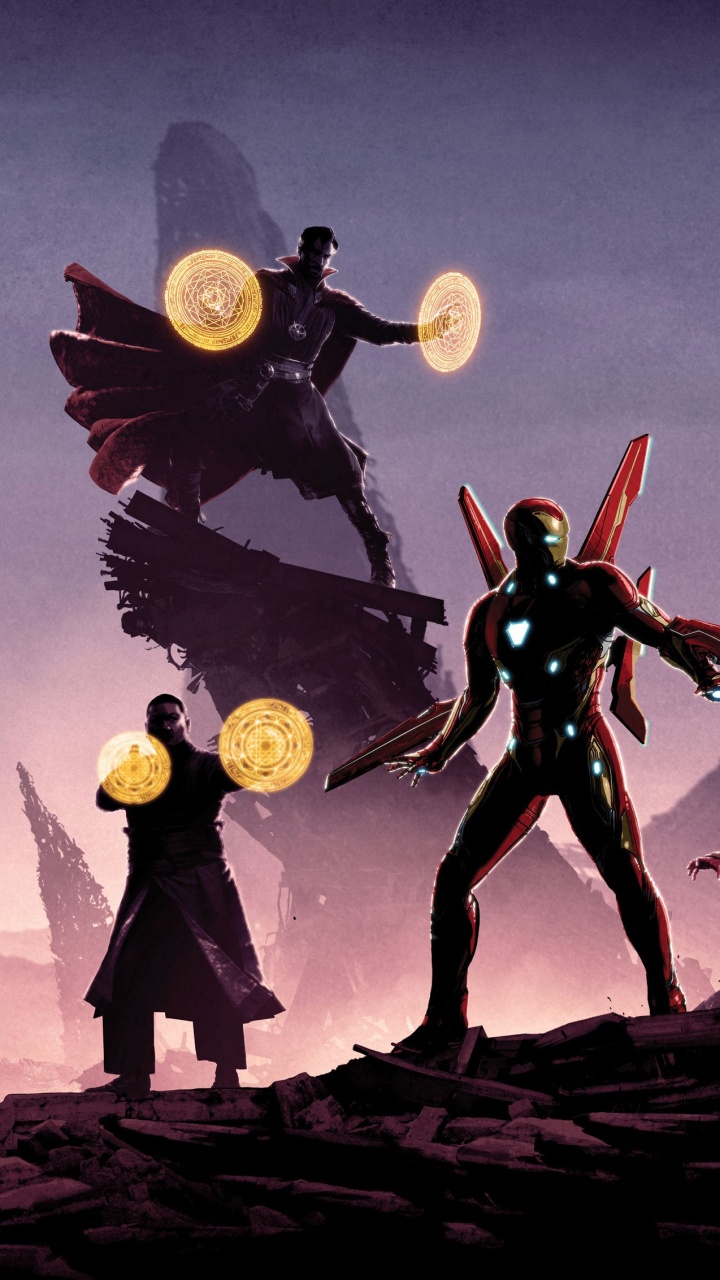 Обои мститель, marvel, Стар-Лорд, ТОР, вымышленный персонаж в разрешении 720x1280