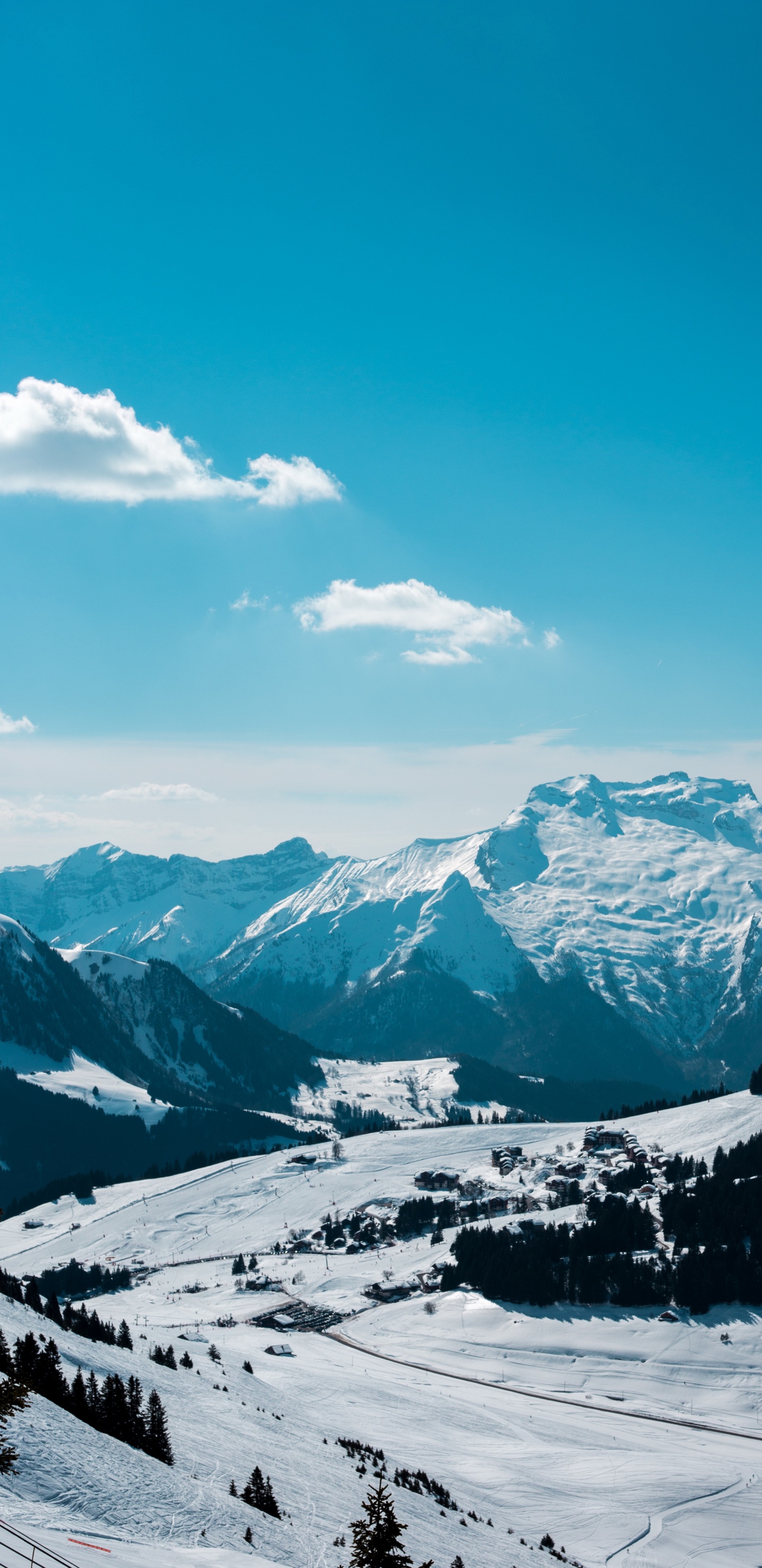 Обои камера, смартфон, андроид, облако, гора в разрешении 1440x2960