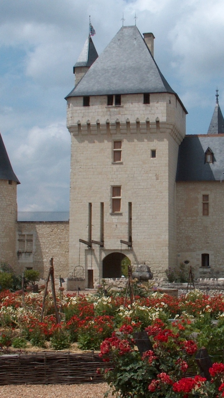 Обои Chteau дю Rivau, сказка, здание, замок, средневековая архитектура в разрешении 720x1280