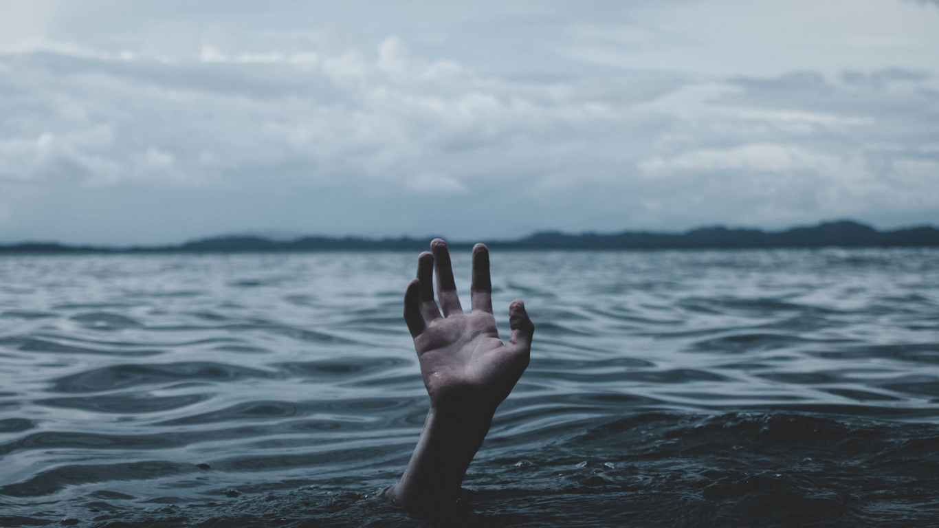 Обои эстетика темного гранжа океана, океан, эстетика, море, природа в разрешении 1366x768