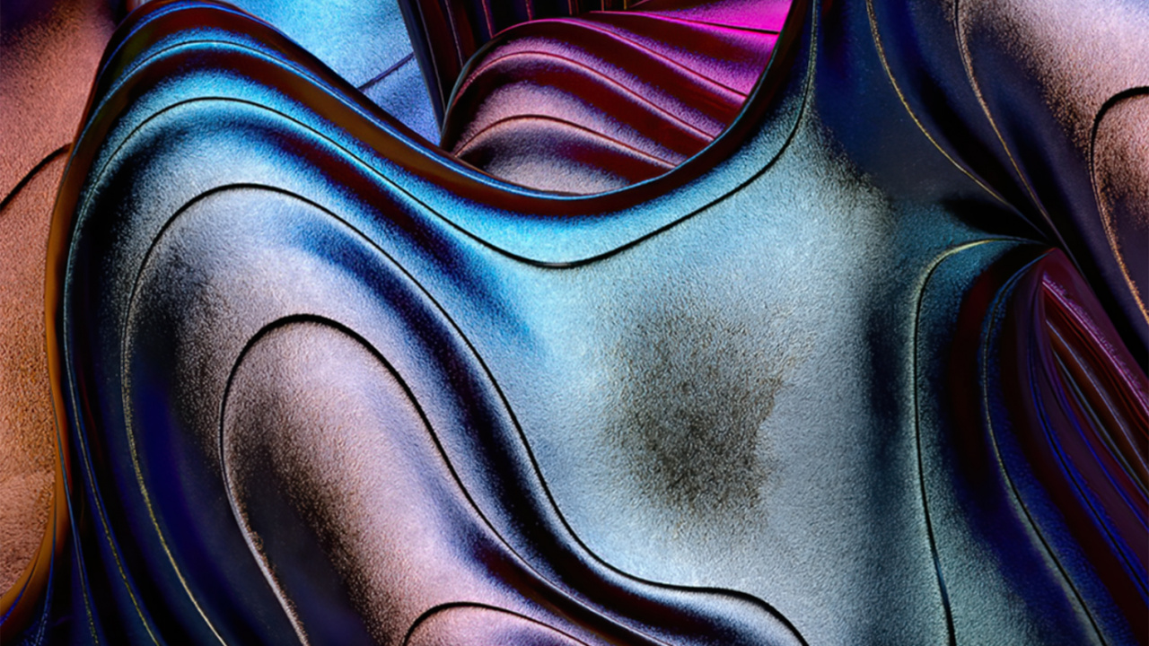 Обои фрактальное искусство, цифровое искусство, пурпур, ткань, живопись в разрешении 1280x720