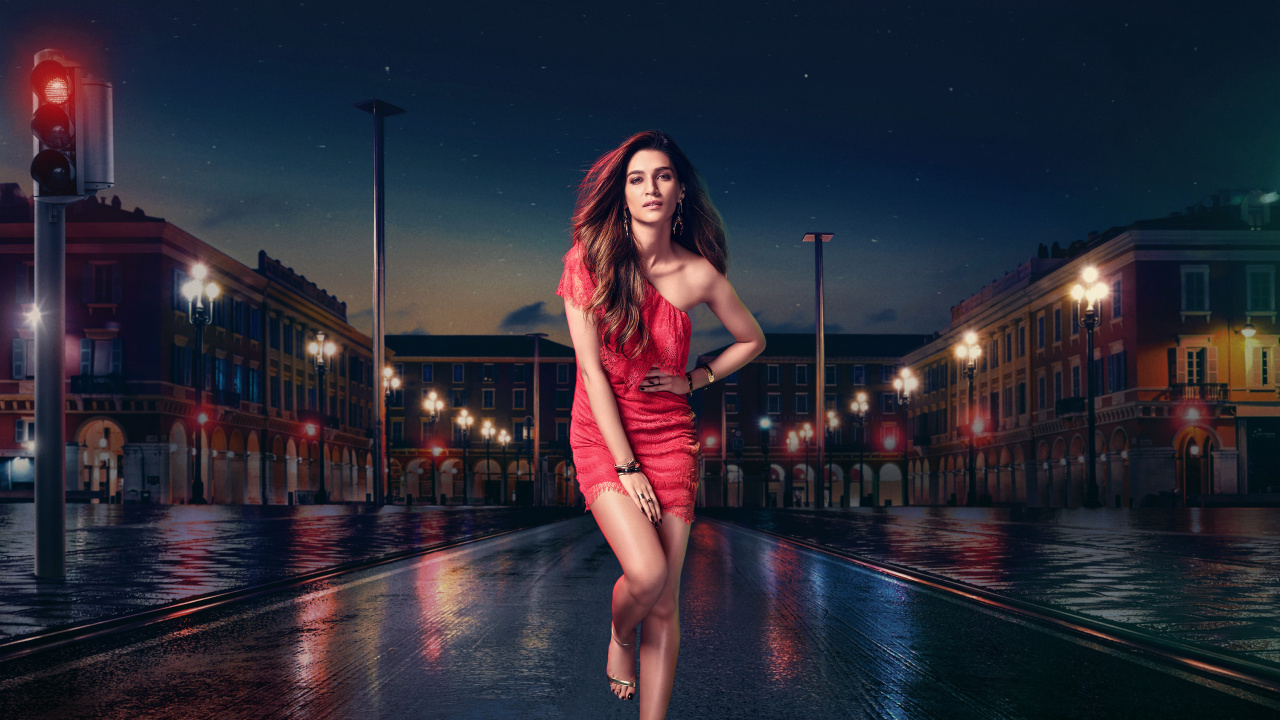 Обои Болливуд, актер, ночь, полночь, девушка в разрешении 1280x720