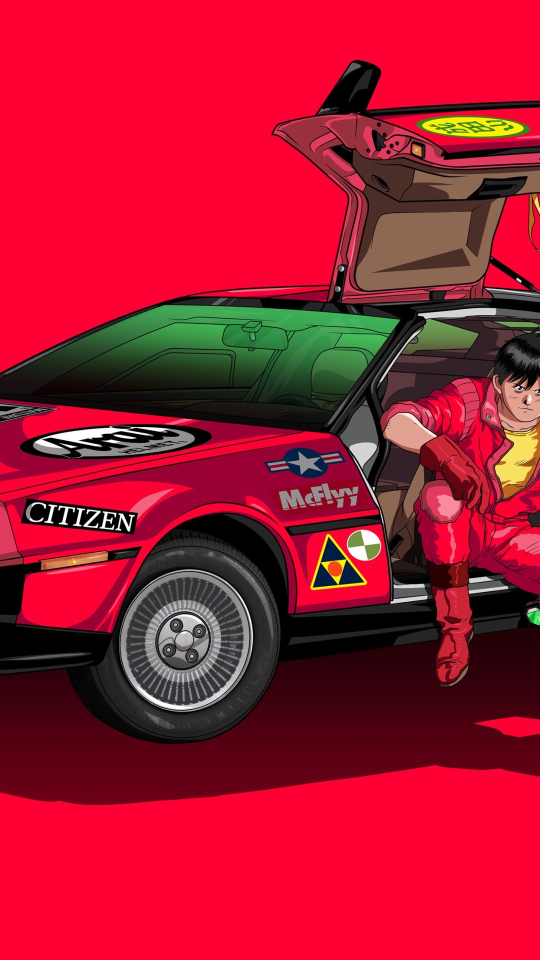 Обои макфлай арт, Король, Марти макфлай, цифровое искусство, арт в разрешении 1080x1920