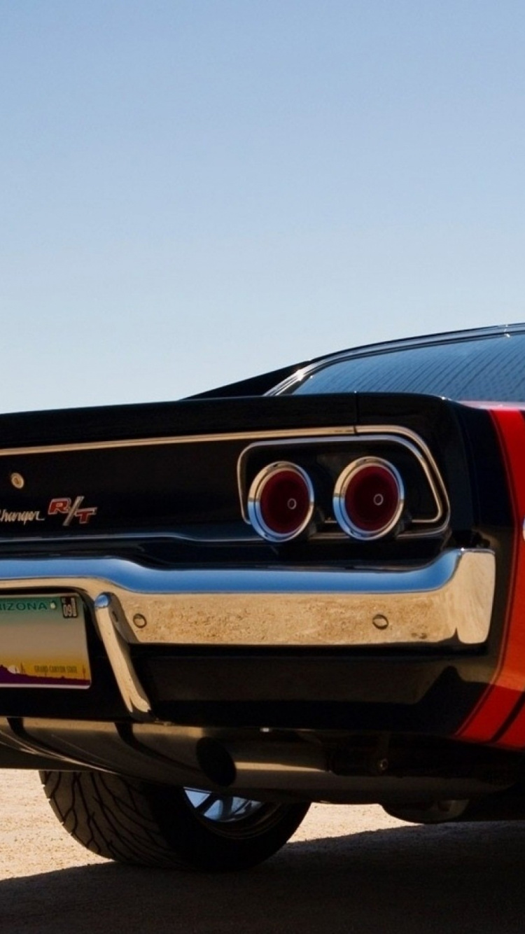 Обои авто, dodge, мускул кар, классический автомобиль, Dodge Зарядное Устройство в разрешении 750x1334