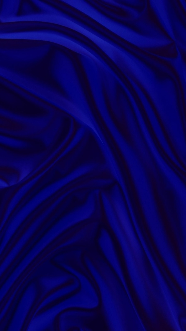 Обои синий кобальт, текстильная ткань, лазурный, ткань, синий в разрешении 720x1280
