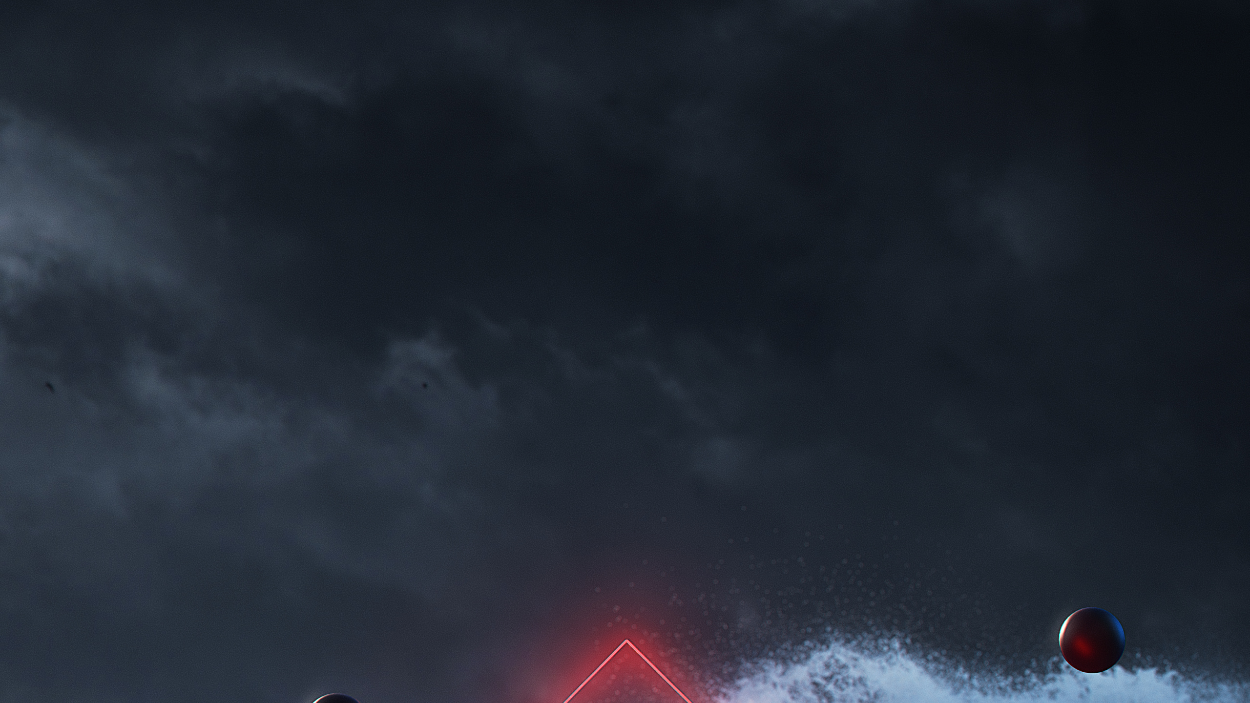 Обои вода, море, облако, атмосфера, лава в разрешении 2560x1440