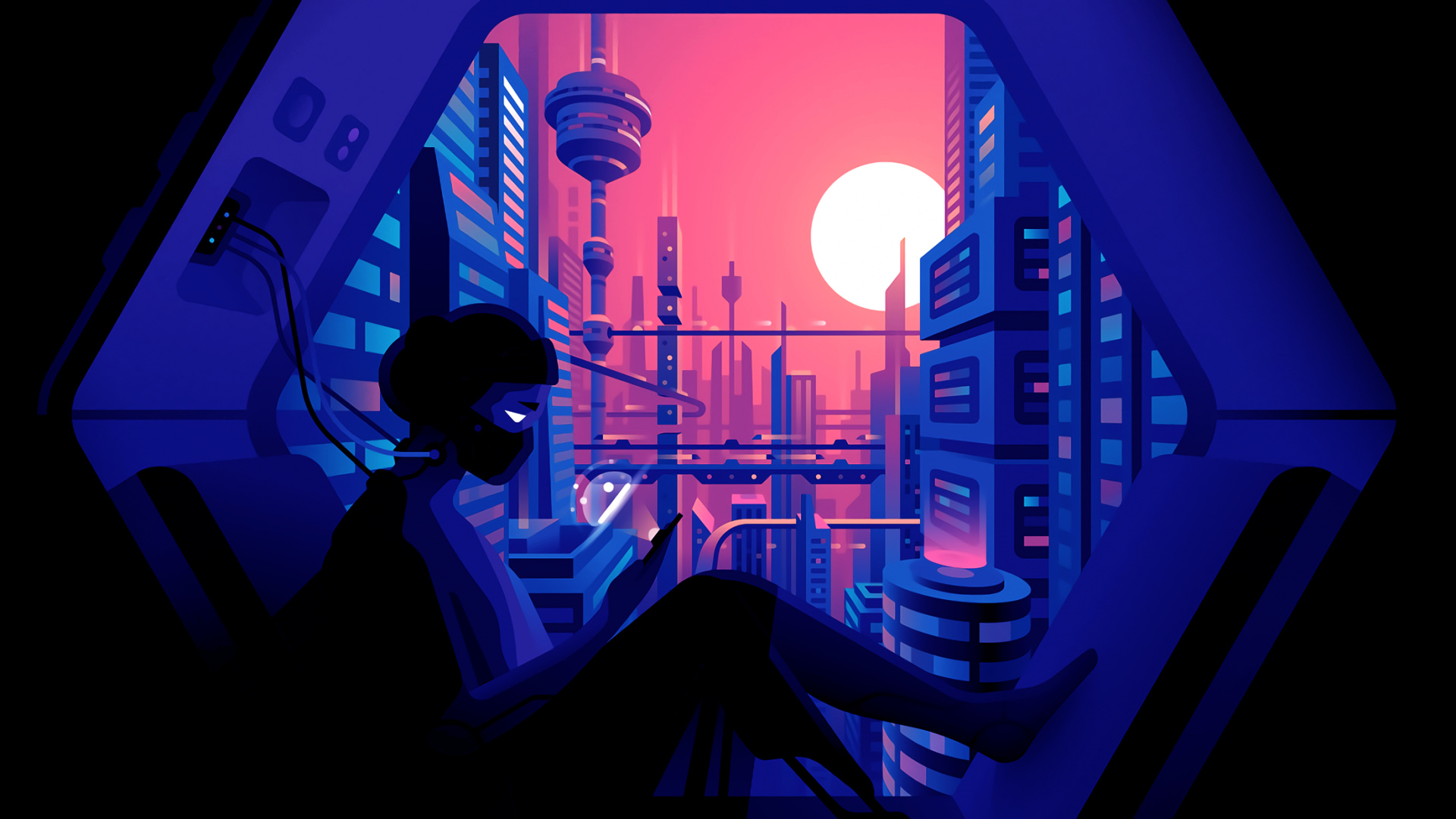 Обои планшет, пурпур, рукав, жест, развлечение в разрешении 1920x1080