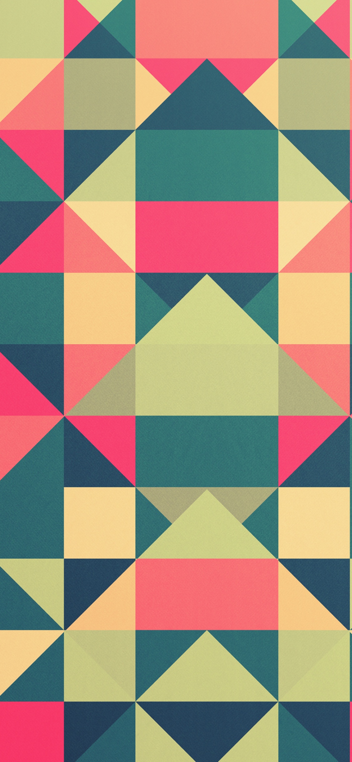 Обои треугольник, квадрат, красный цвет, Оранжевый цвет, коричневый цвет в разрешении 1125x2436