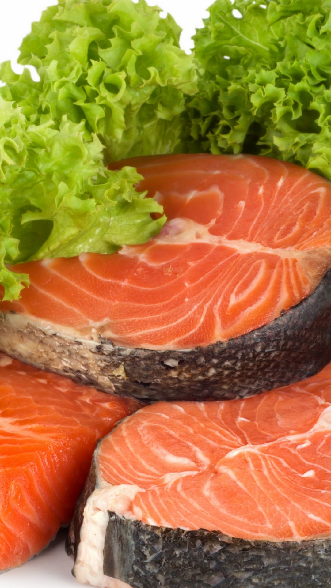 Обои копченый лосось, пища, блюда, лосось, рыбы в разрешении 1080x1920