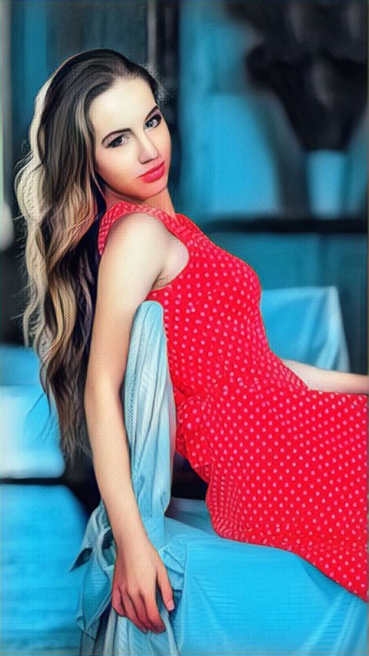 Обои манекенщица, длинные волосы, каштановые волосы, волосы, лицо в разрешении 720x1280