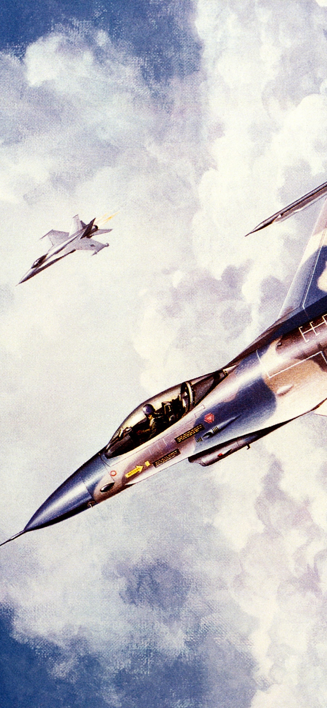 Обои самолет, авиация, самолеты, реактивный самолет, военный самолет в разрешении 1125x2436