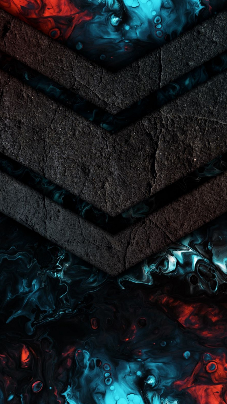 Обои вода, синий, зеленый, лазурный, серый цвет в разрешении 750x1334