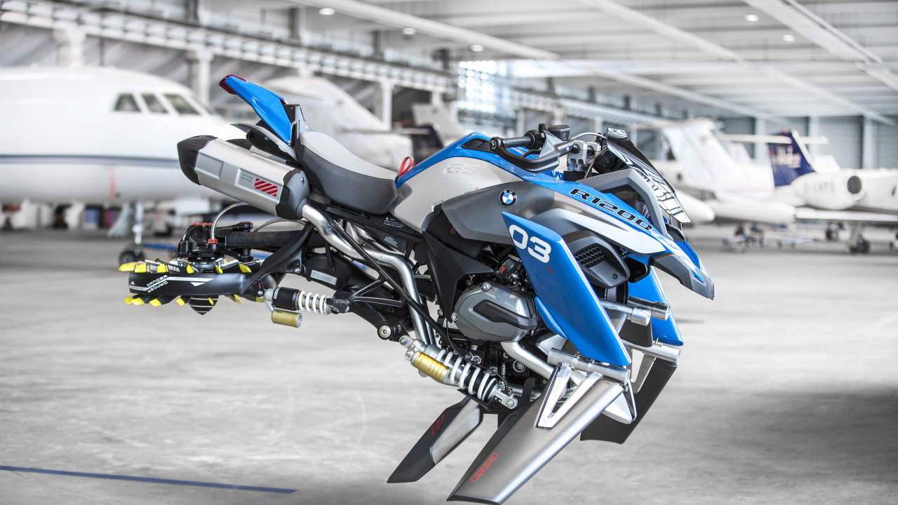 Обои мотоцикл, bmw, автомобильный экстерьер, авто, bmw gs в разрешении 1280x720