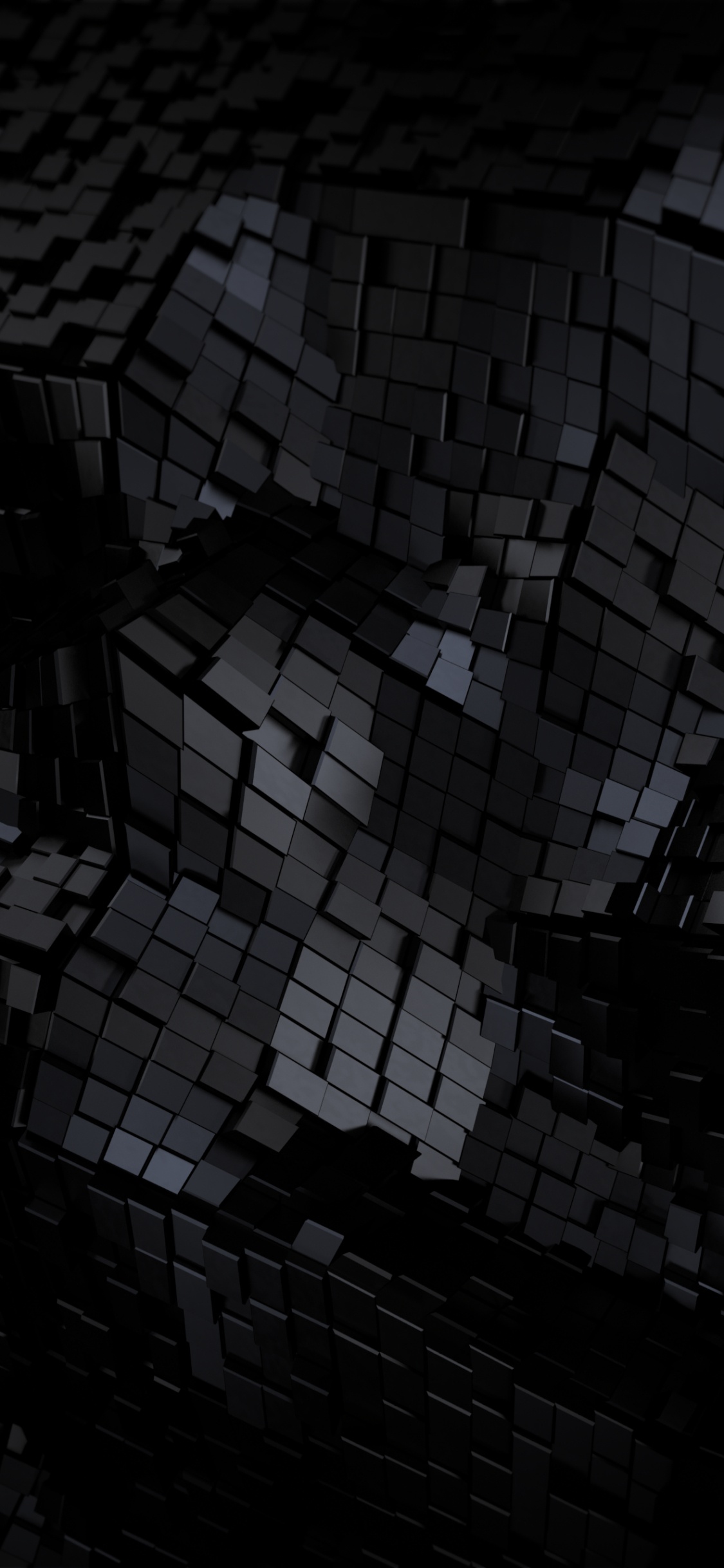 Обои Razer Phone, Razer, черный Аннотация, абстрактное искусство, темнота в разрешении 1125x2436