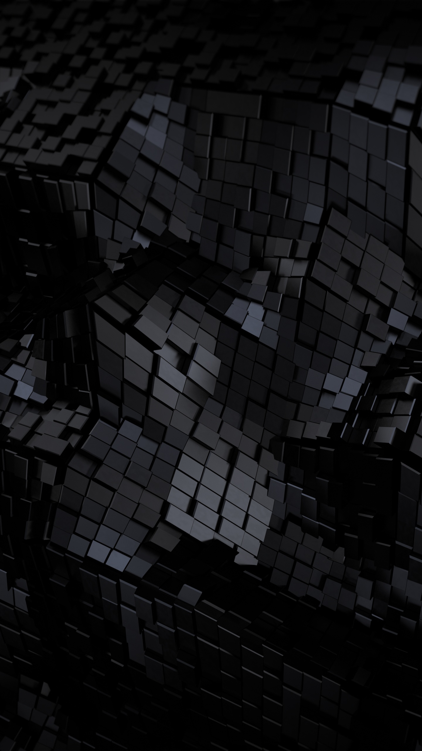 Обои Razer Phone, Razer, черный Аннотация, абстрактное искусство, темнота в разрешении 1440x2560