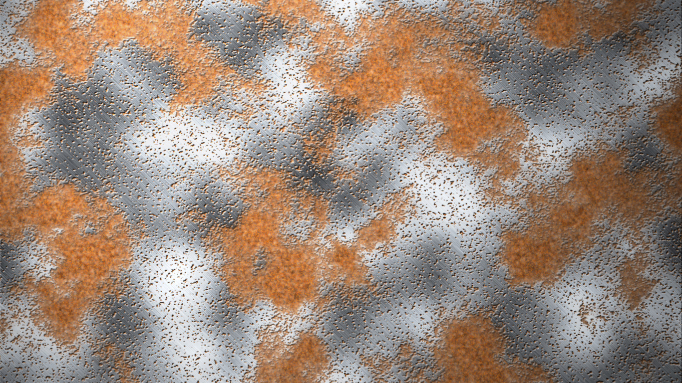 Обои металл, золото, железо, сталь, узор в разрешении 1366x768