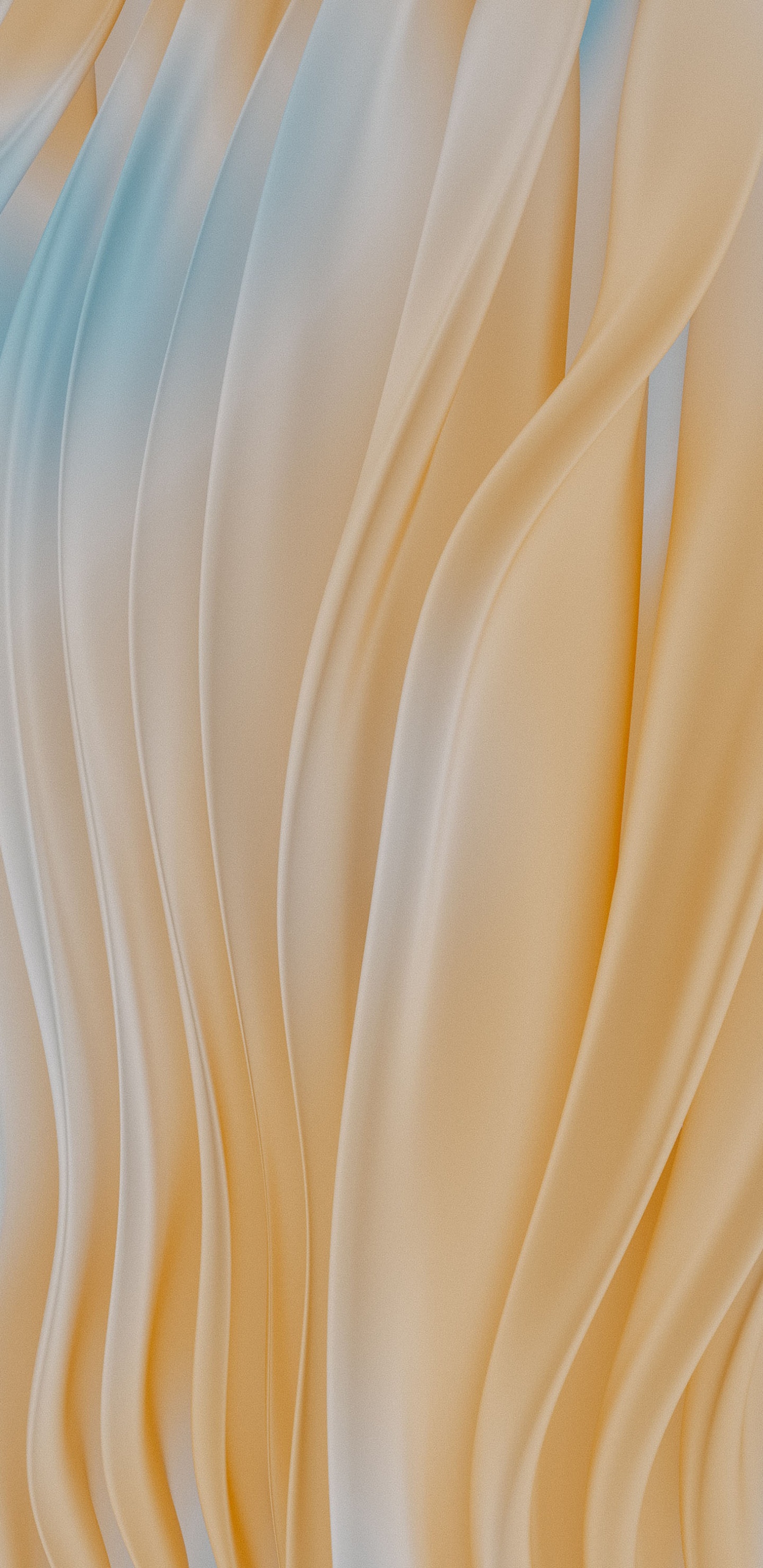 Обои шелк, арт, лепесток, персик, узор в разрешении 1440x2960