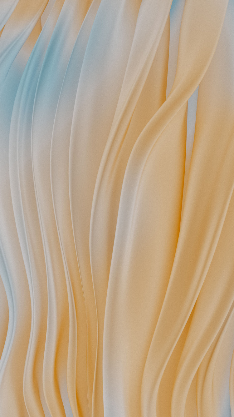 Обои шелк, арт, лепесток, персик, узор в разрешении 750x1334