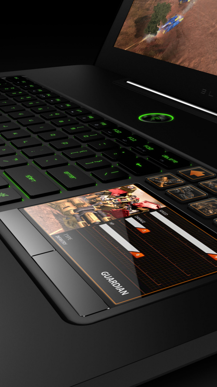 Обои Компания Razer Лезвие Pro В 2017, электронное устройство, технологии, гаджет, электроника в разрешении 750x1334