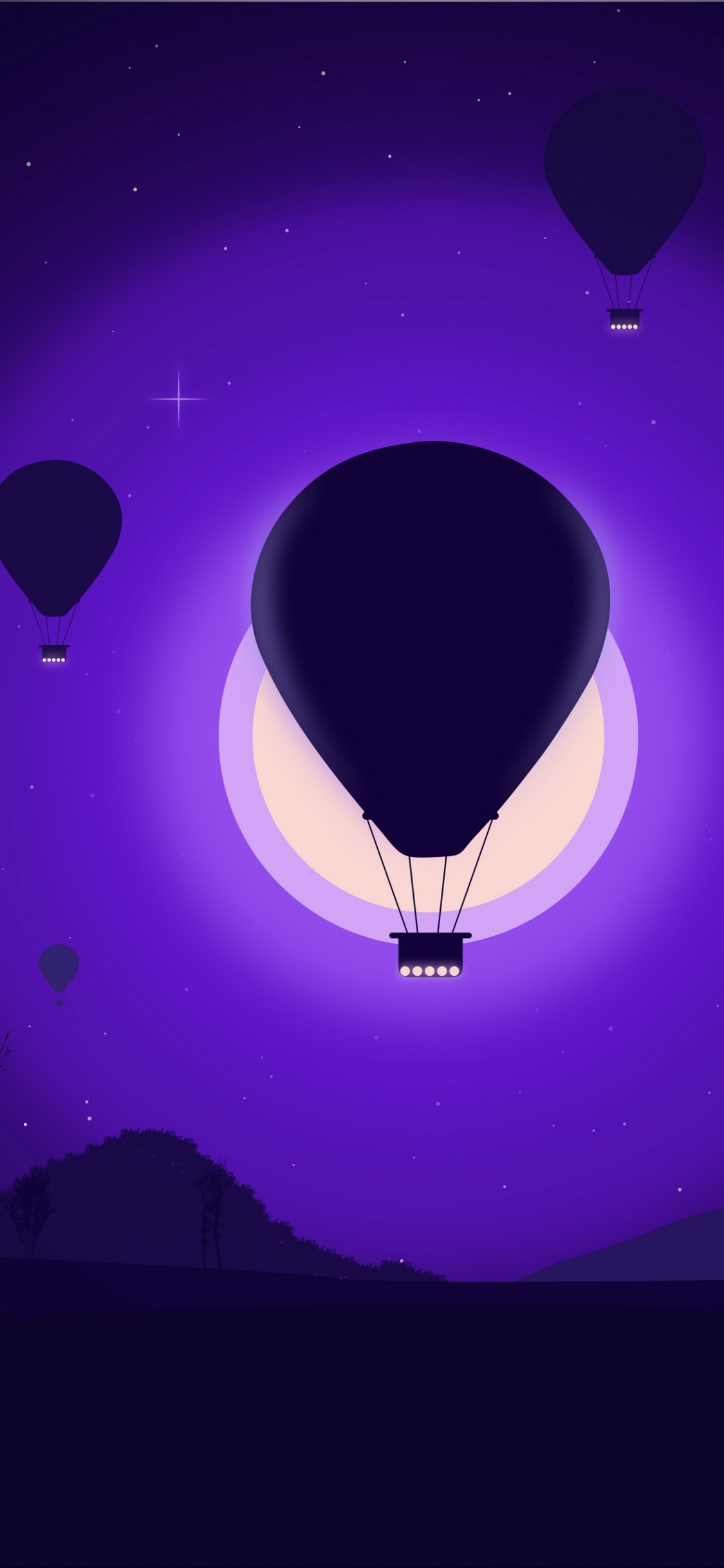 Обои воздушный шар, атмосфера, воздушный шарик, аэростат, полеты на воздушном шаре в разрешении 1125x2436