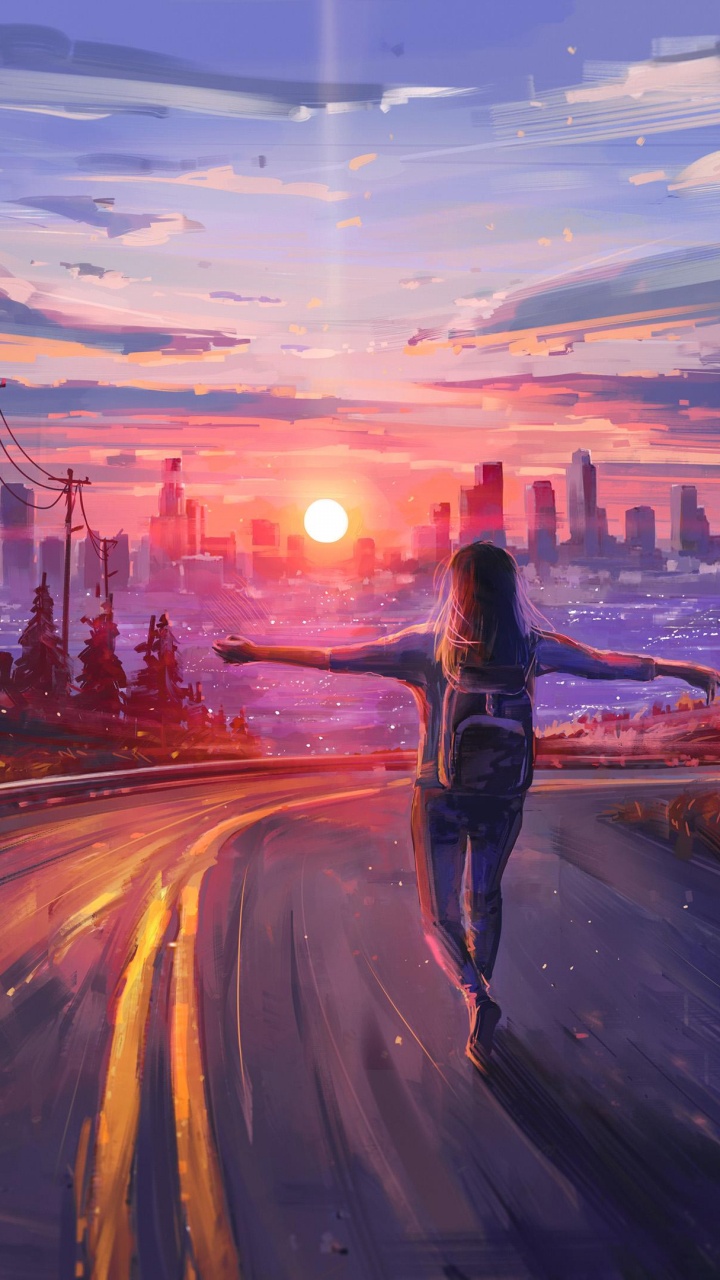 Обои мгновенный скачок, спотифай, бывшая Сона, облако, атмосфера в разрешении 720x1280