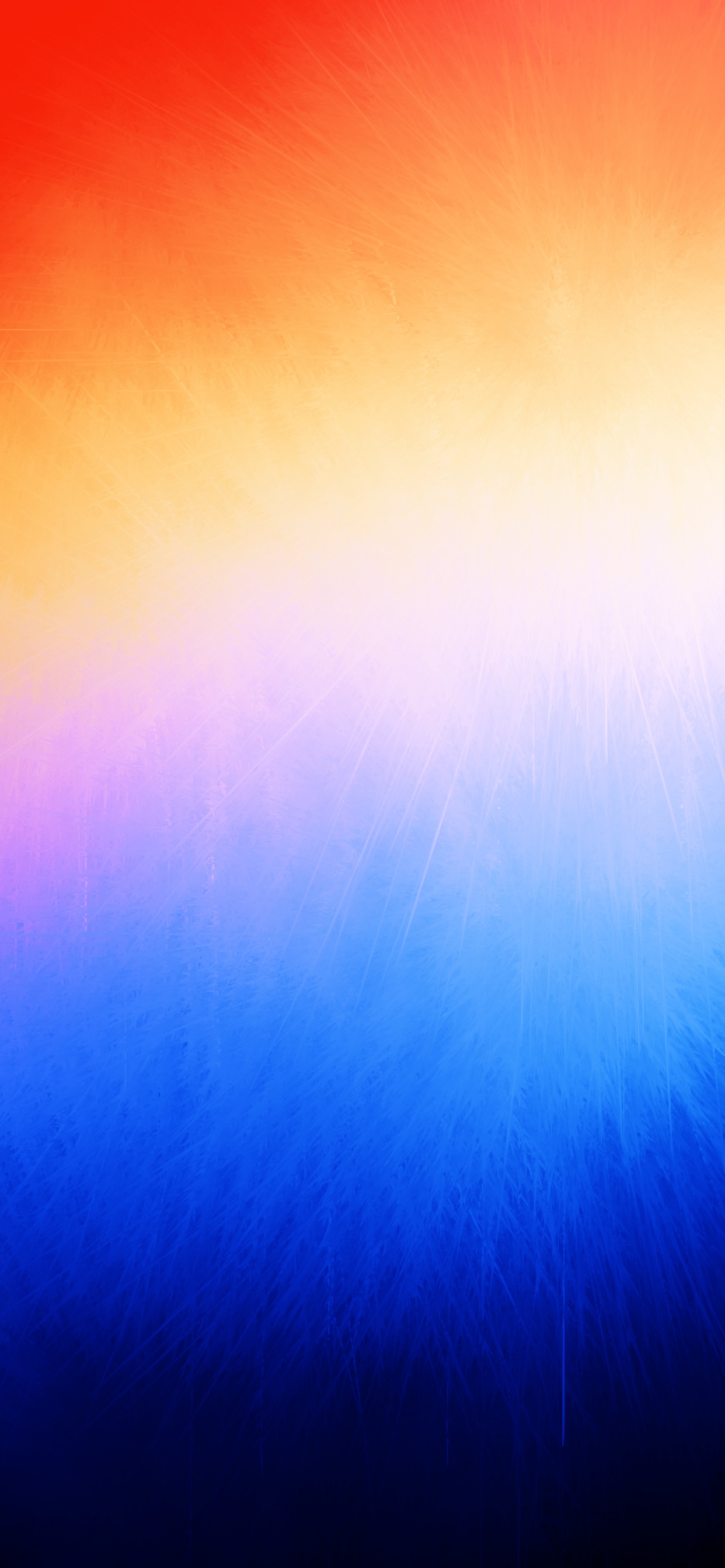 Обои синий, пурпур, горизонт, полутона и оттенки, электрик в разрешении 1242x2688