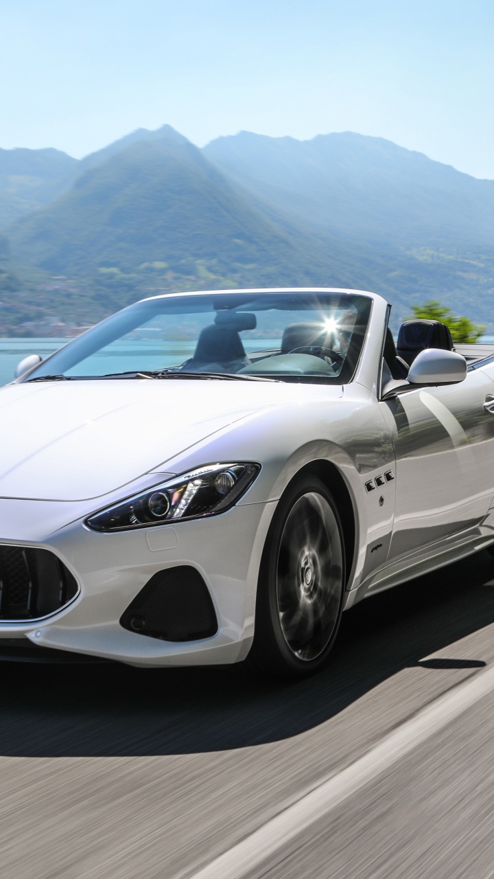 Обои Мазерати Получил, Мазерати, авто, спорткар, maserati granturismo в разрешении 720x1280