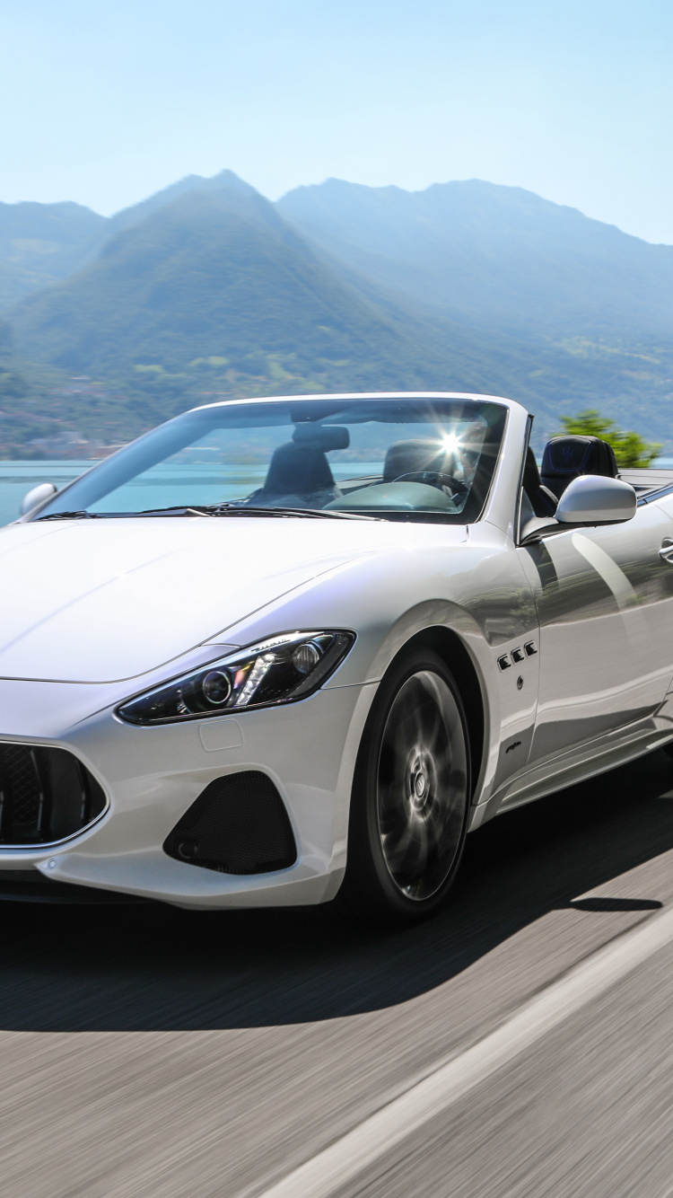 Обои Мазерати Получил, Мазерати, авто, спорткар, maserati granturismo в разрешении 750x1334