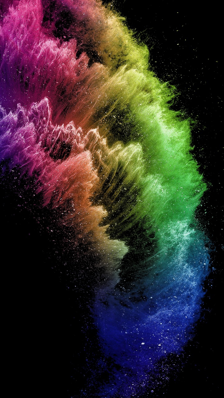 Обои амолед, OLED, ios, iOS 13, яблоко в разрешении 720x1280