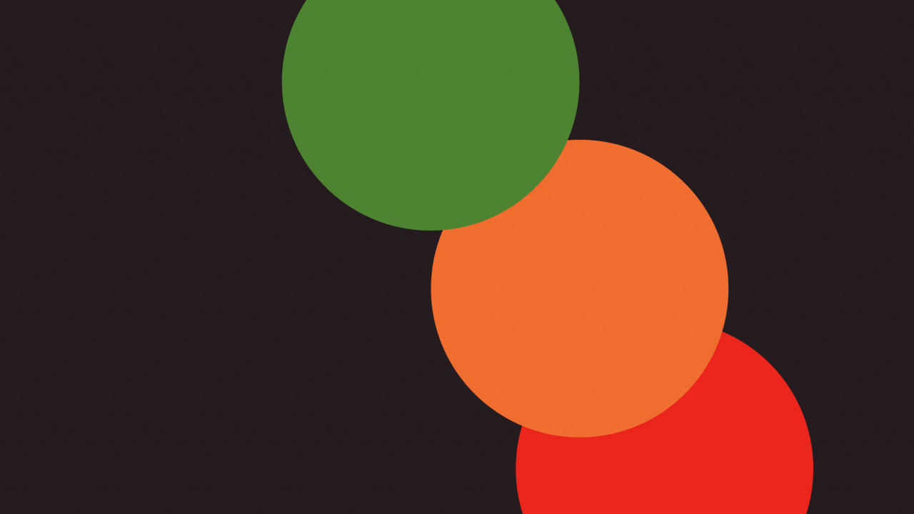 Обои визуальное искусство, красочность, арт, круг, полутона и оттенки в разрешении 1280x720