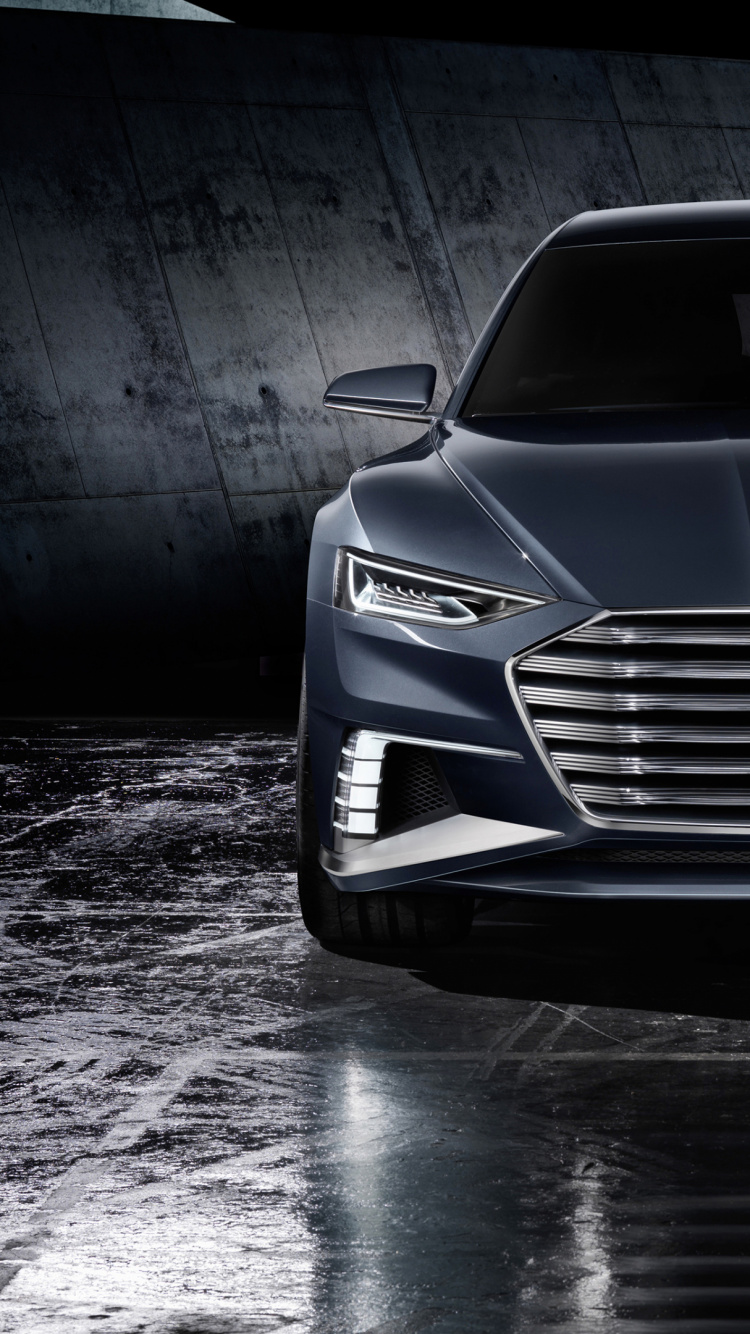 Обои audi, Ауди пролог, представительский автомобиль, решетка, моторный транспорт в разрешении 750x1334