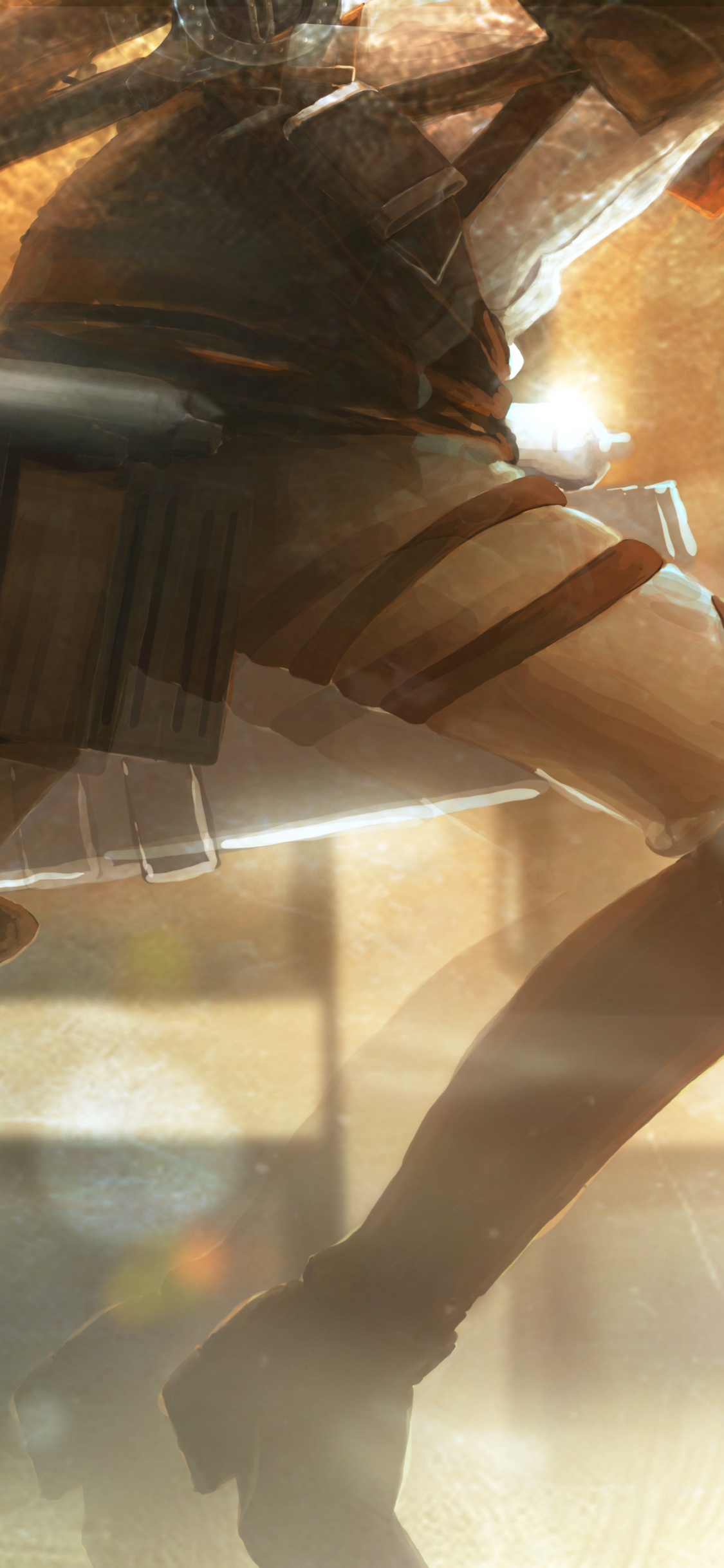 Обои Микаса Акерман, эрен йегер, Леви, Армин Арлерт, нападение на титан в разрешении 1125x2436