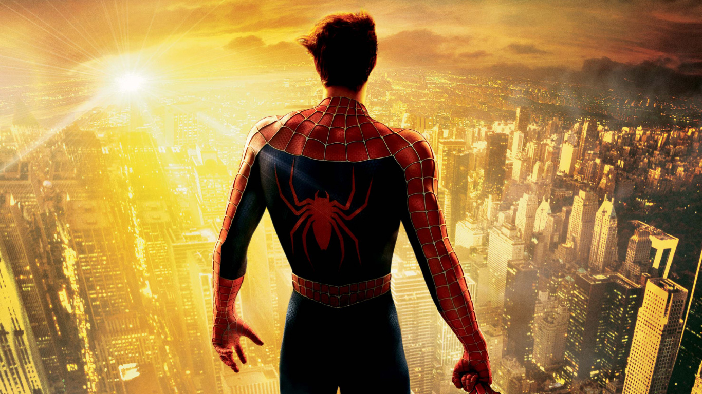 Обои человек-паук, Человек-Паук 2, кинорежиссер, потоковое мультимедиа, фильм в разрешении 1366x768