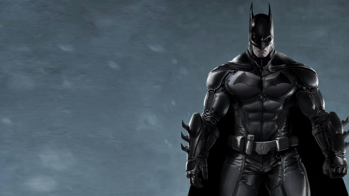 Обои Бэтмен летопись аркхема, Бэтмен, супергерой, фигурка, Робин в разрешении 1366x768