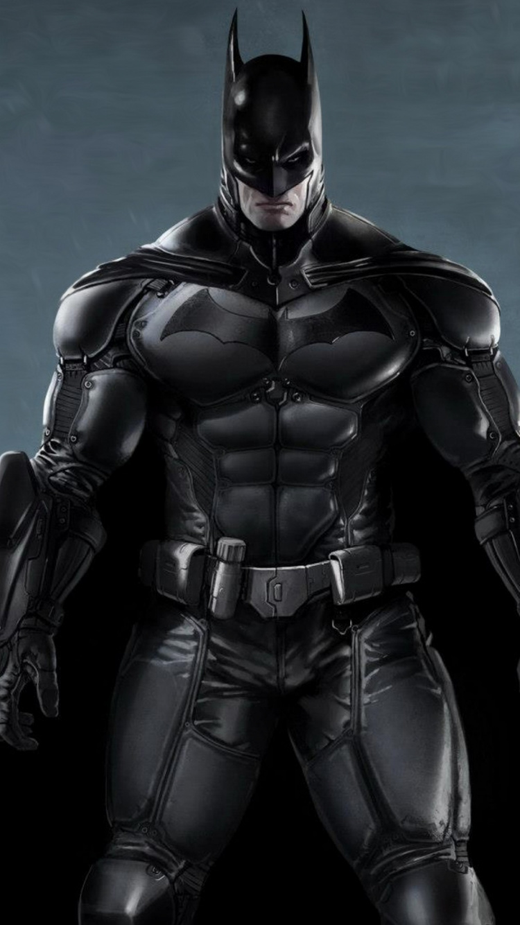 Обои Бэтмен летопись аркхема, Бэтмен, супергерой, фигурка, Робин в разрешении 750x1334